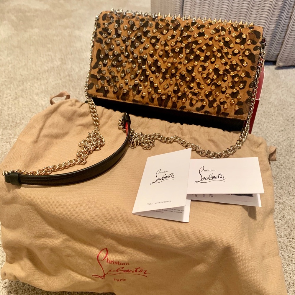 🛑 SOLD 🛑 Christian Louboutin Paloma Clutch